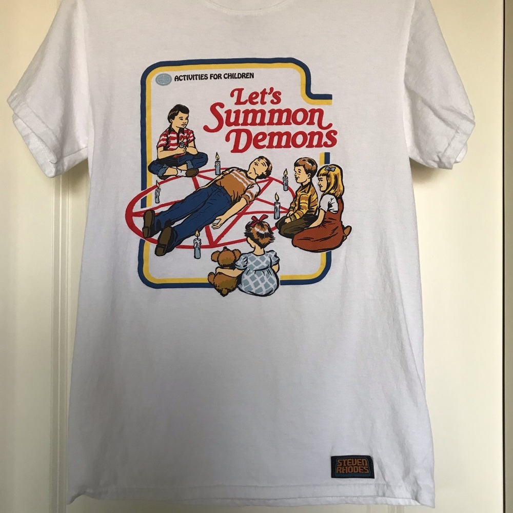 “Let’s summon demons” tee